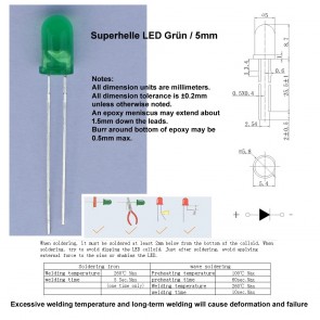 10 Segment LED Bar Graph - Yellow