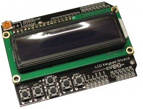 LCD Keypad Shield für alle 5V-Arduino und kompatible Boards